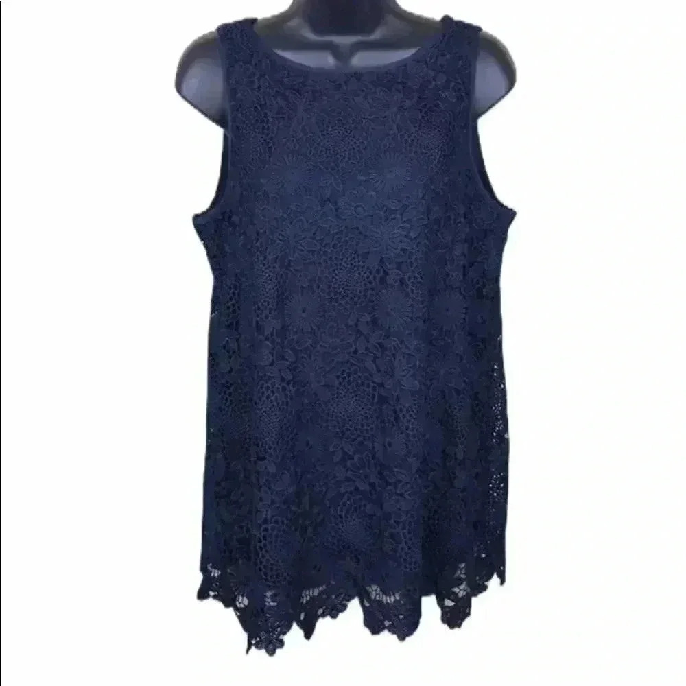 J. Jill Floral Lace Sleeveless Top Size S—B4 - Picture 2 of 7
